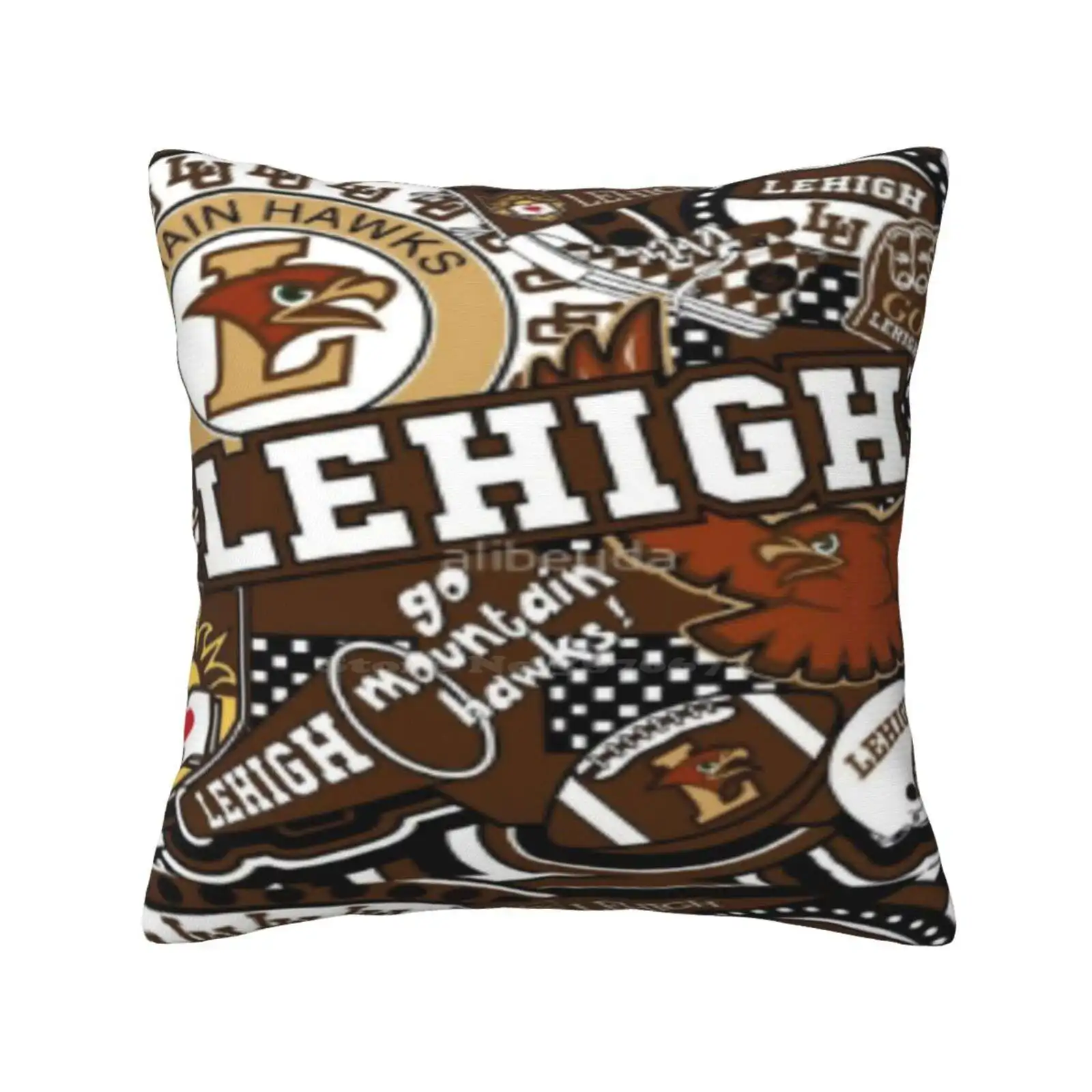 Lehigh University Collage Pillows Case Bedroom Home Decoration Lehigh College Collage Tailgate Item