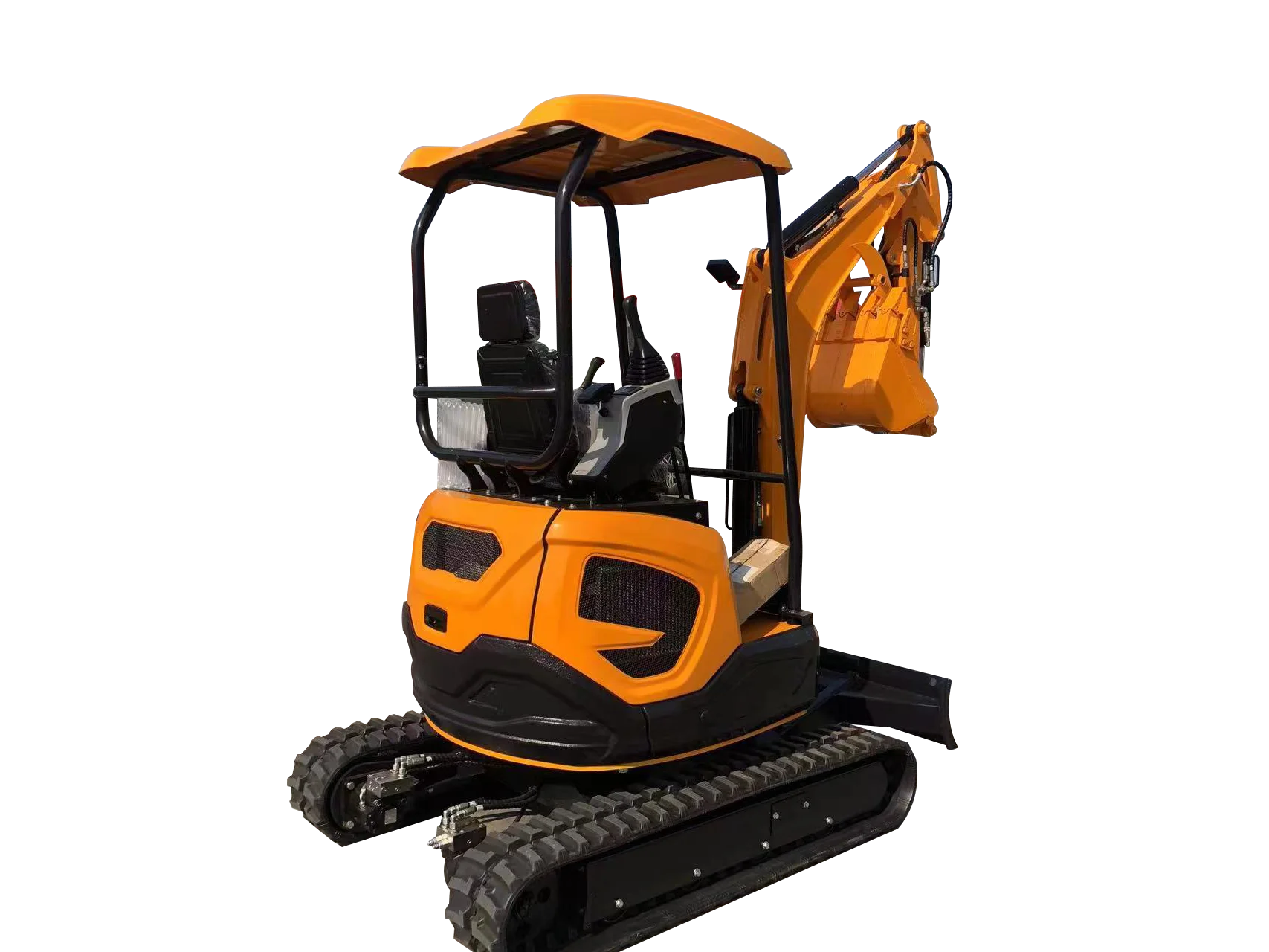 ¡Entrega gratis! Excavadora pequeña personalizada con motor compacto Kubota, adecuada para jardines agrícolas