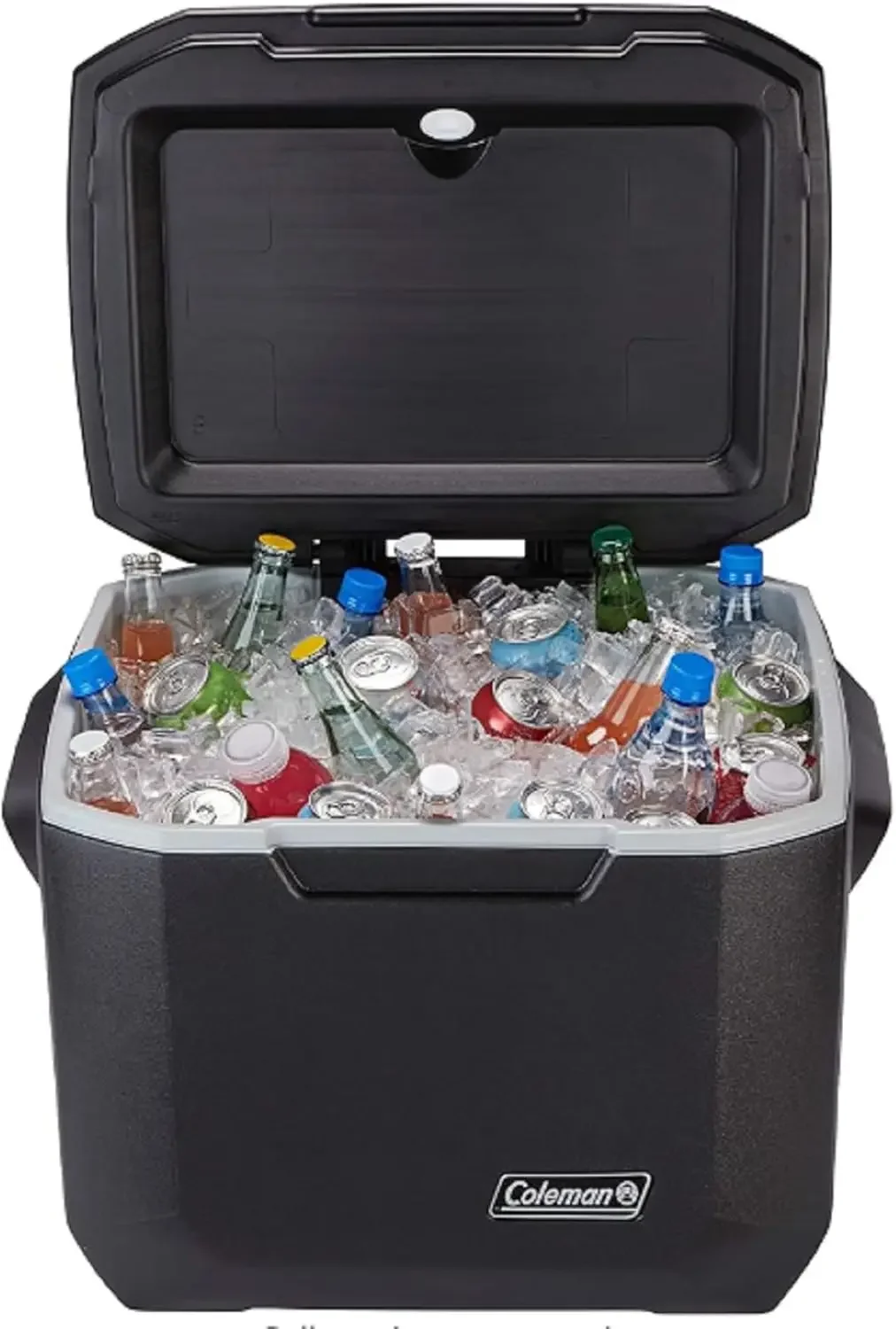 Portable Rolling Cooler | 50 Quart Xtreme 5 Day Cooler with Wheels | Wheeled Hard Cooler Keeps Ice Up to 5 Days