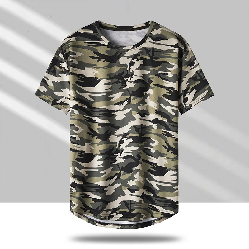 

New Summer Short-sleeved T-shirt for Middle-aged and Elderly Men's Casual Business Loose Breathable Versatile T-shirt