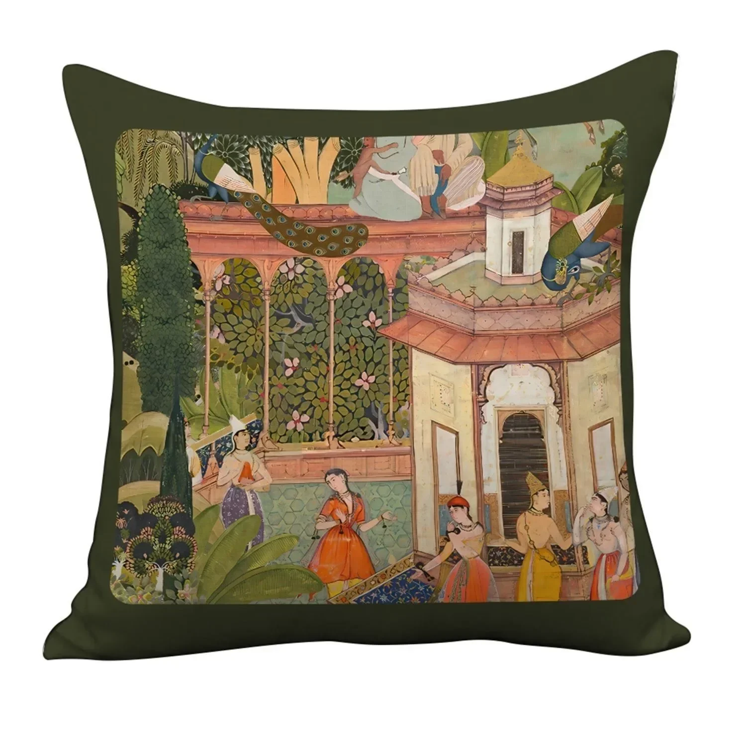 French Chinese Retro Nordic Light Luksusowa poszewka na poduszkę do salonu, poszewka na poduszkę na sofę Poduszka nocna do sypialni, poszewka na poduszkę. — zdjęcie 6