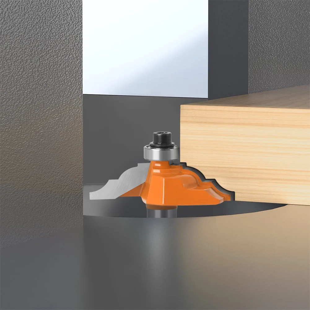 Table Edge Router Bit - French Baroque 8mm Shank Line มีดเครื่องตัดไม้เครื่องตัดเดือยสําหรับงานไม้เครื่องมือ