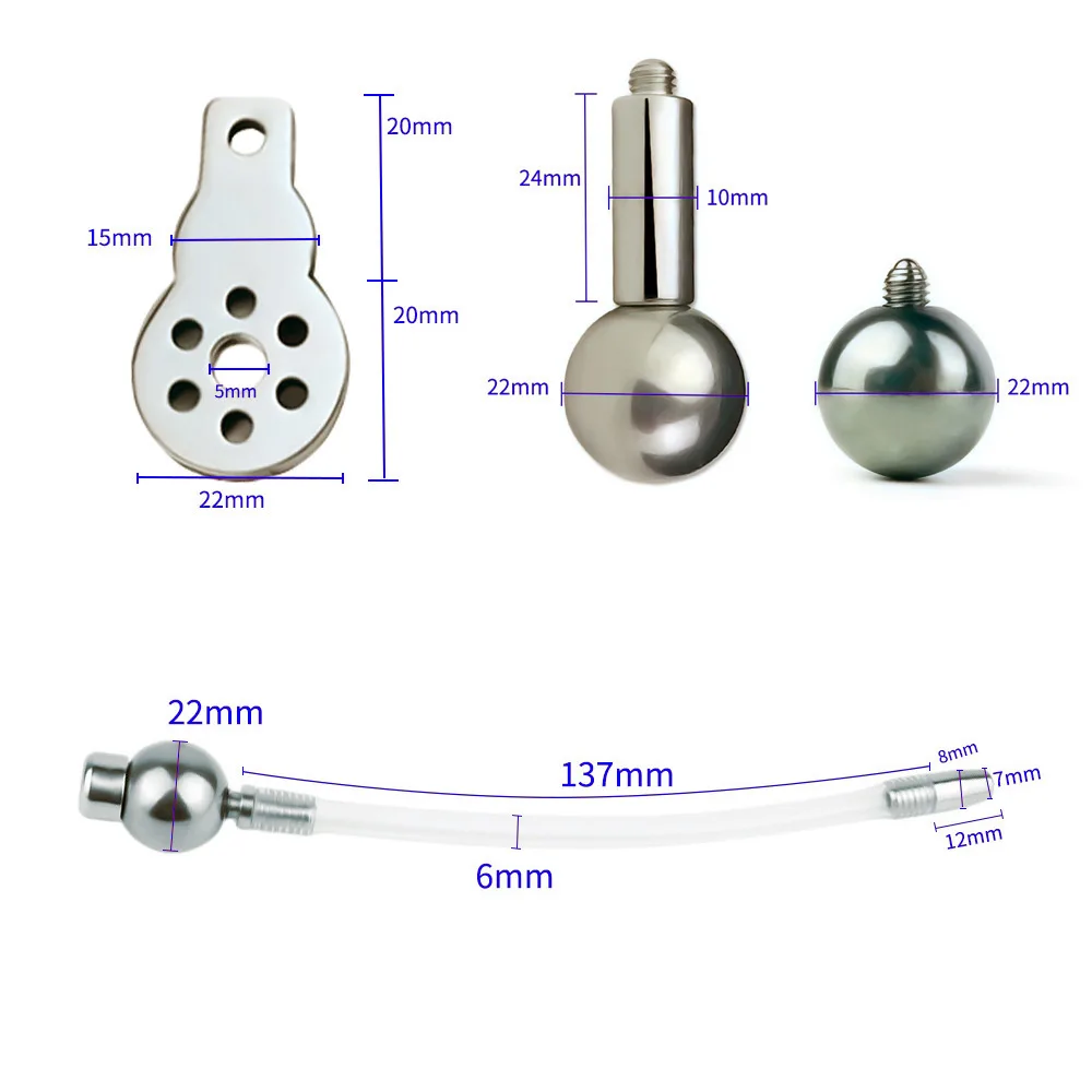 Anillos de Metal para el pene, dispositivo de jaula de castidad masculina negativa, bloqueo con catéter de enchufe uretral desmontable, Juguetes sexuales para hombres