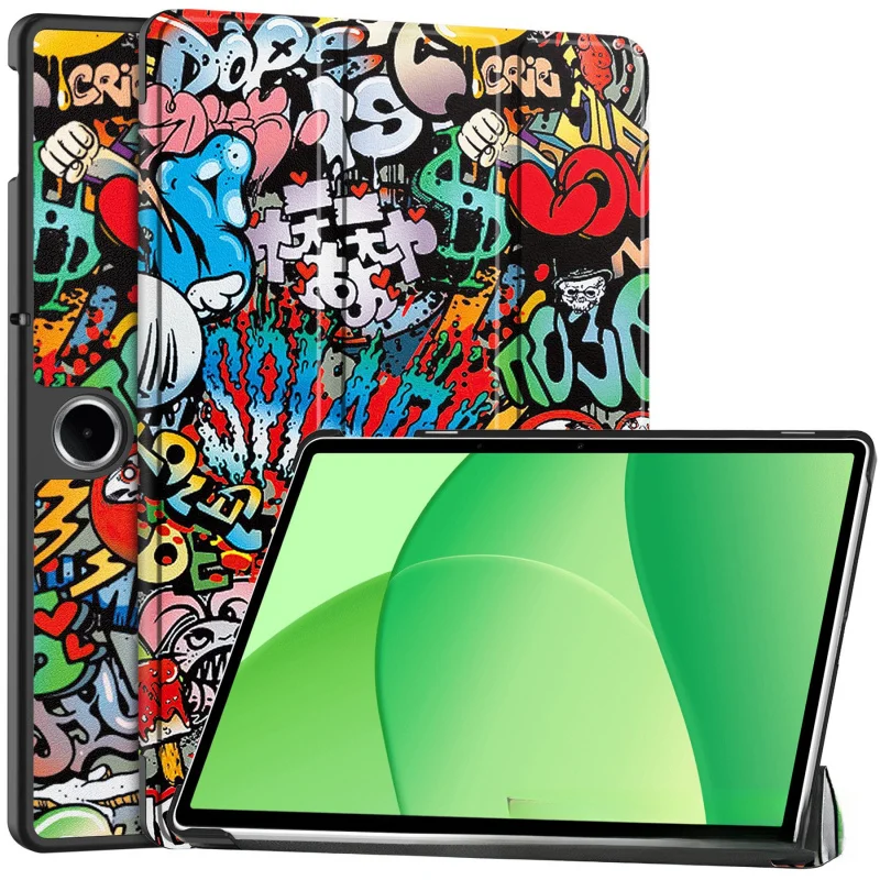 Tablet Case For OPPO Pad SE 11inch Tri-Fold with Stand Anti-drop Protective Cover