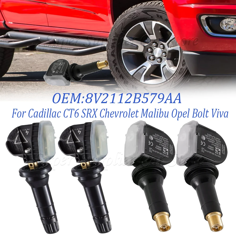 

13598773 13516165 Tire Pressure Monitor Sensor TPMS 433MHz For Buick LaCrosse Regal Cadillac CT6 Chevrolet Camaro Cruze Malibu