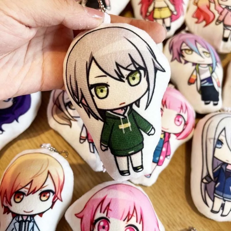 PJSK Project Sekai Colorful Stage All character SD Cute Kawaii Pillow Keychain Keyring Strap Bag Hanging Accessories