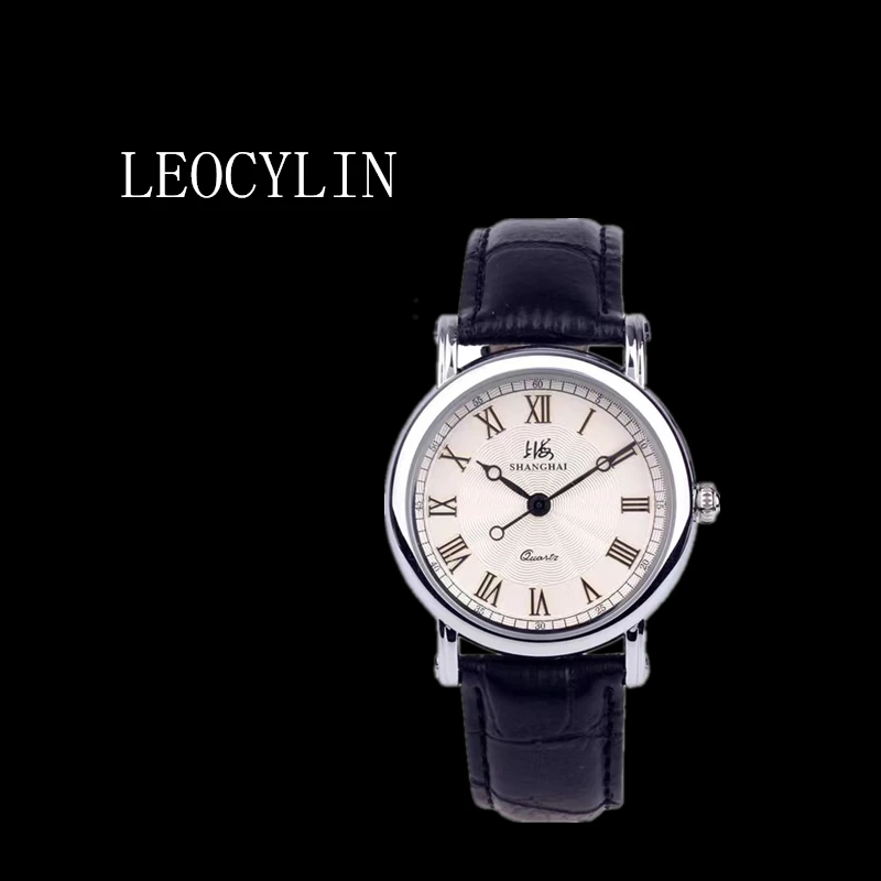 LEOCYLIN Shanghai Brand Vintage quartz watch fashion waterproof classic Simplicity Couple Wristwatches Relogio Masculino