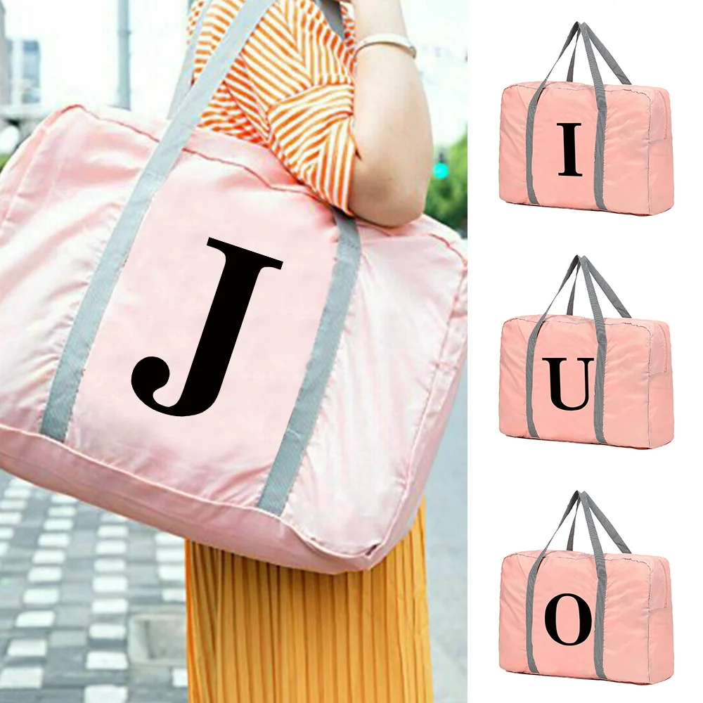 

Large Capacity Travel Bag Unisex Waterproof Handbags New Folding Nylon For Women Travel Bags Hand Luggage Tote Clothes Storage