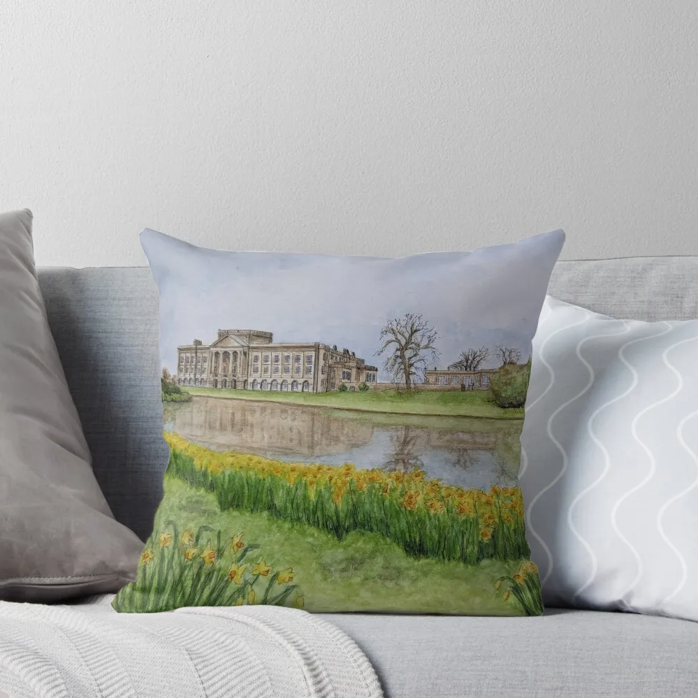

Springtime At Pemberley Throw Pillow Pillowcases Cushion Covers Sofa Cusions Cover christmas cushions covers pillow