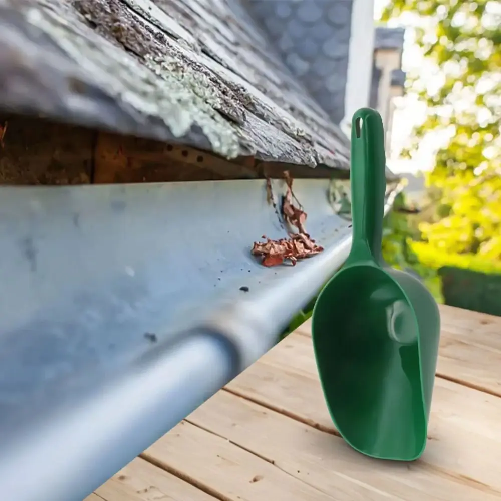 Large Capacity Gutter Getter Scoop Scoop Design Shovel Shape Garden Leaf Cleaning Spoon Cleaning Tool Leaf Removal Roof Tool