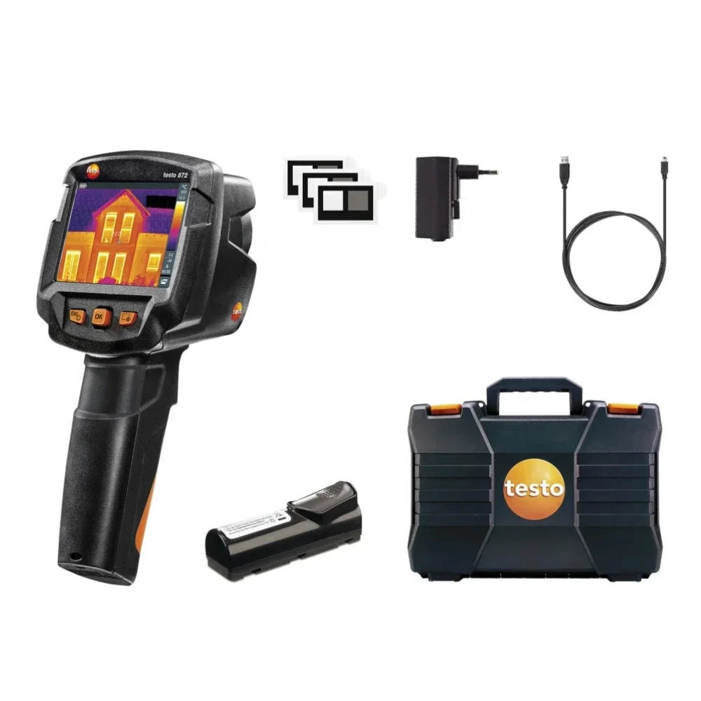 SuperResolution Technology 640 X 480 Pixels Testo 872 Digital Thermal Imaging Camera Thermal Imager