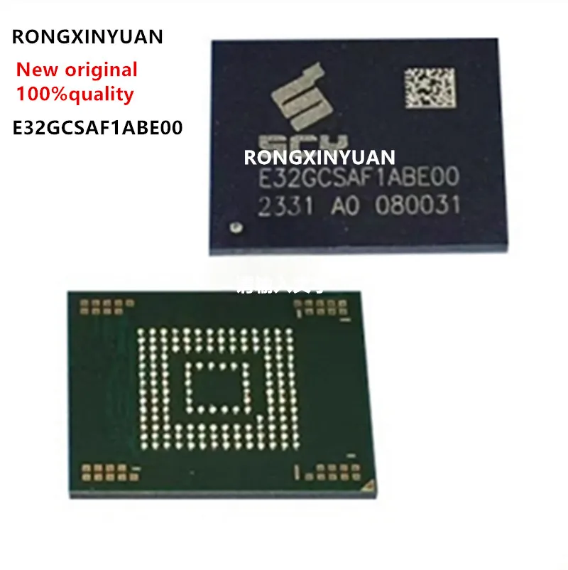 1PCS E32GCSAF1ABE00 new original 32GB EMMC chip FBGA153