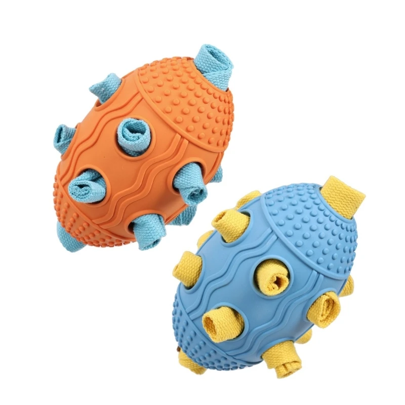 

Dog Toy Snuffle Puzzle Treat Dispensing Interactive Chew Toy Chew Resistant