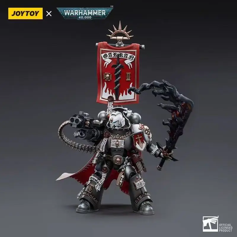 

JOYTOY 1/18 Action Figure 40K Grey Knight Castellan Crowe Re-Issue Anime Collection Military Model