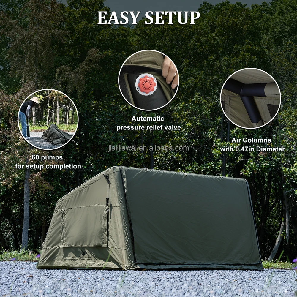 Inflatable Camping Tent, 4.5㎡  - Camping Cooking Tent 评论和价格