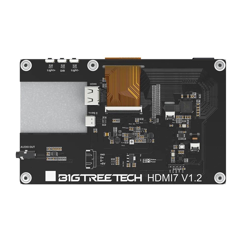 Tela de toque BIGTREETECH para Raspberry Pi, Tela HDMI, IPS 5 