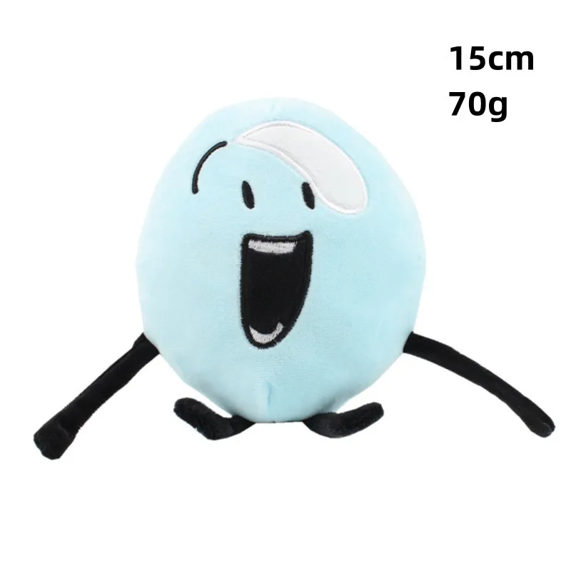 13 Style New Battle for Dream Island Plush Toy Leafy Firey Flower Waterdrop Bubble Cake Lollipop Plushie Pillow Doll Kids Gift