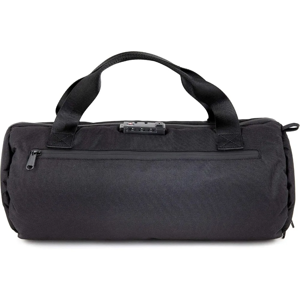 حقيبة سفر واق من المطر مع سحاب قابل للقفل، داخلية مبطنة لحماية الزجاج، ختم الرائحة، حجب الروائح لأمن المطار #4