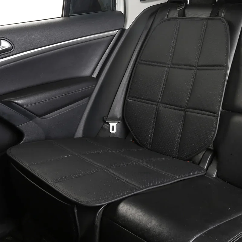 Capa protetora para assento de carro, armazenamento para crianças, segurança, almofada para assento traseiro, interface isofix, almofada para pés, acessórios para carro