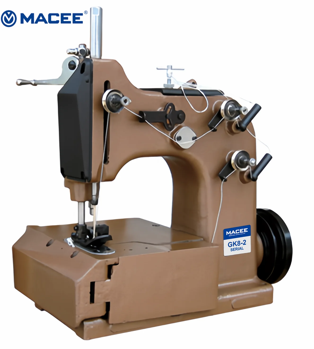 

GK8-2 Model Industrial Flat-Bed Sewing Machine Chain Single Manual Operation Motor Metal Construction For Paper Woven Plastic