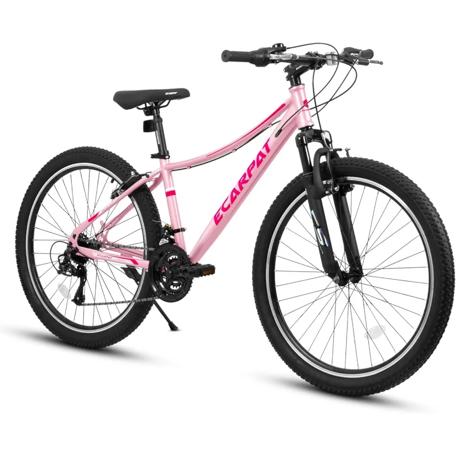 

Девушки Женский 24 26-дюймовый горный велосипед 21 скорость Летние путешествия Подарки Велосипеды Женский VBrake Велоспорт на открытом воздухе Поездные городские велосипеды t