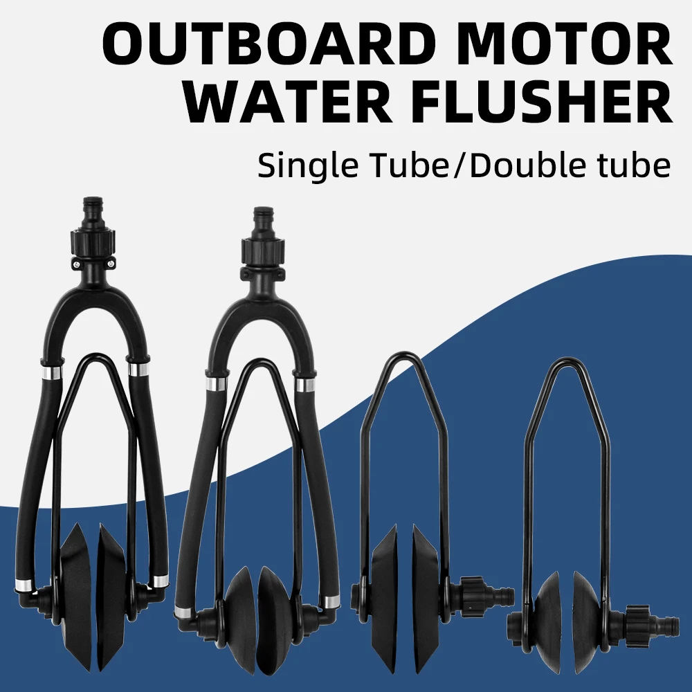 Boat Ear Muff Engine Flusher Universal Rectangular Outboard Motor Water Flusher Marine Hardware Accessories