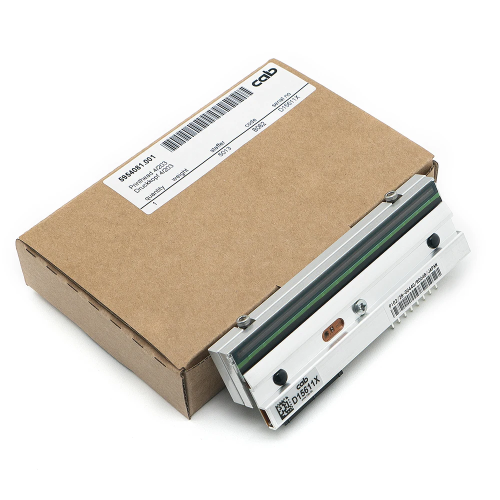 5954081 CAB A4+ Thermal Printhead for CAB Industrial Label Printers A4+ 203DPI Barcode Printer Head New Top Quality