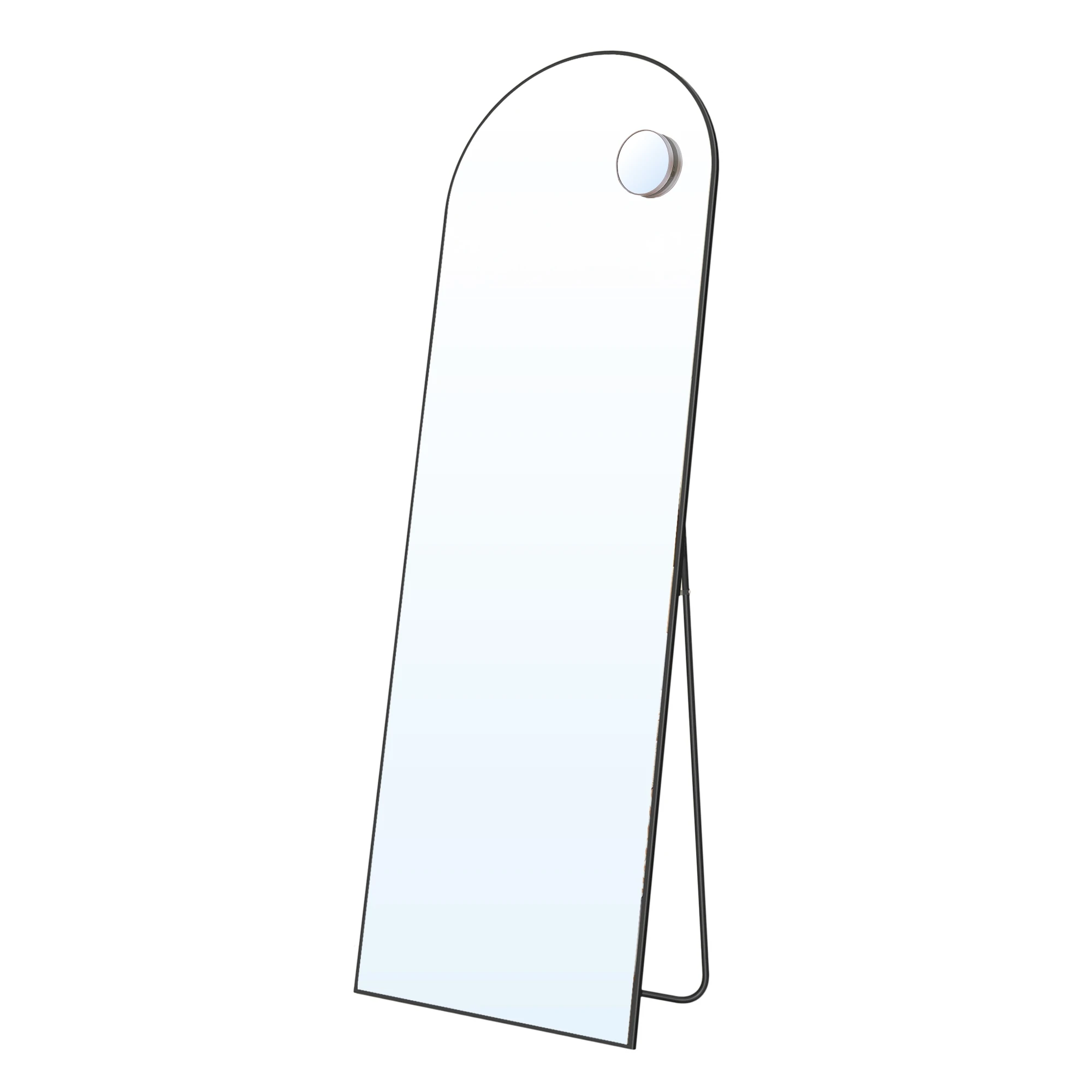 SONGMICS Full Length Mirror, 160 x 50 cm, Arched Floor Mirror with Stand image 3