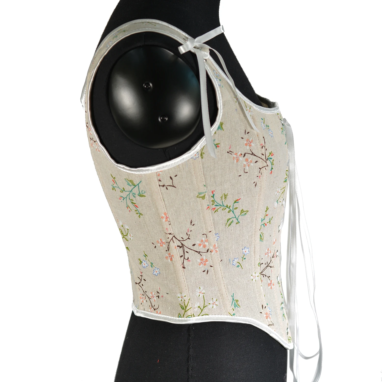 Boho Vintage Gardenia bloemenp - Corset Waist Cinch recensie en prijs