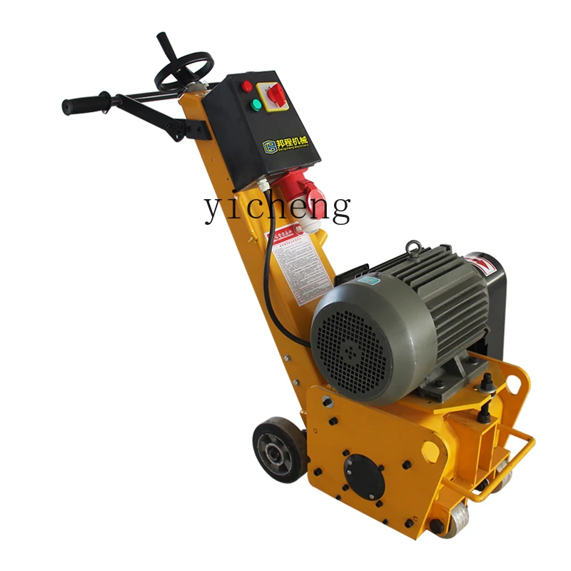 

TQH Concrete Ground Milling Machine Electric Planer Pavement Renovation Planer Hand Push Pulling Machine Hair Chiseling Machine