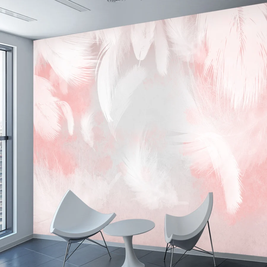 

Современные обои Peel and Stick, обои для домашнего декора, декоративные панели, обои для гостиной, фон с геометрическим рисунком перьев