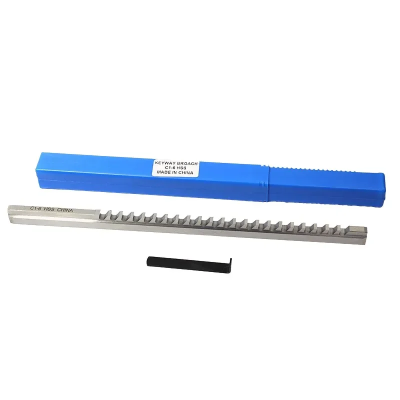 Brocha de chavetero HSS A B C D E tipo empuje tamaño métrico 2/3/4/5/6/8/10/12/14/16/18mm herramienta de corte metalúrgico para máquina enrutadora CNC