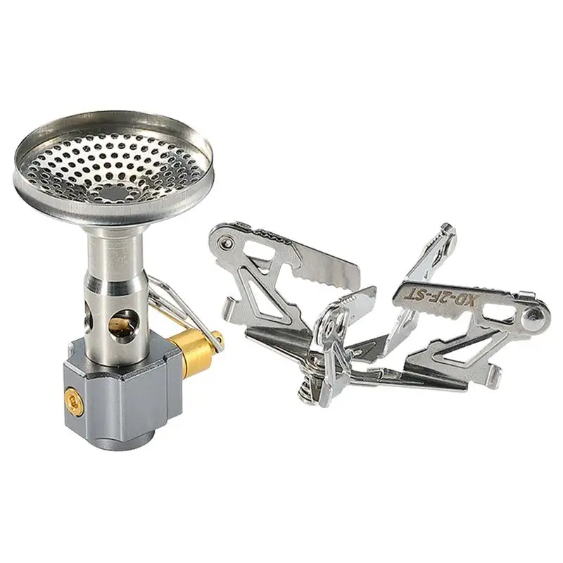 

Camping Stove Head Burner Adapter Stove Head High Firepower 3300W Camp Stove Attachment Camping Gear Tank Adapter For Outdoor