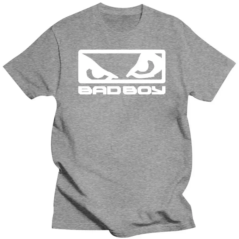 2024  Mens Clothing BadBoy Logo Black T-Shirt 100% Cotton S-4XL T Shirt Summer Famous Clothing Adults Casual Tee Shirt