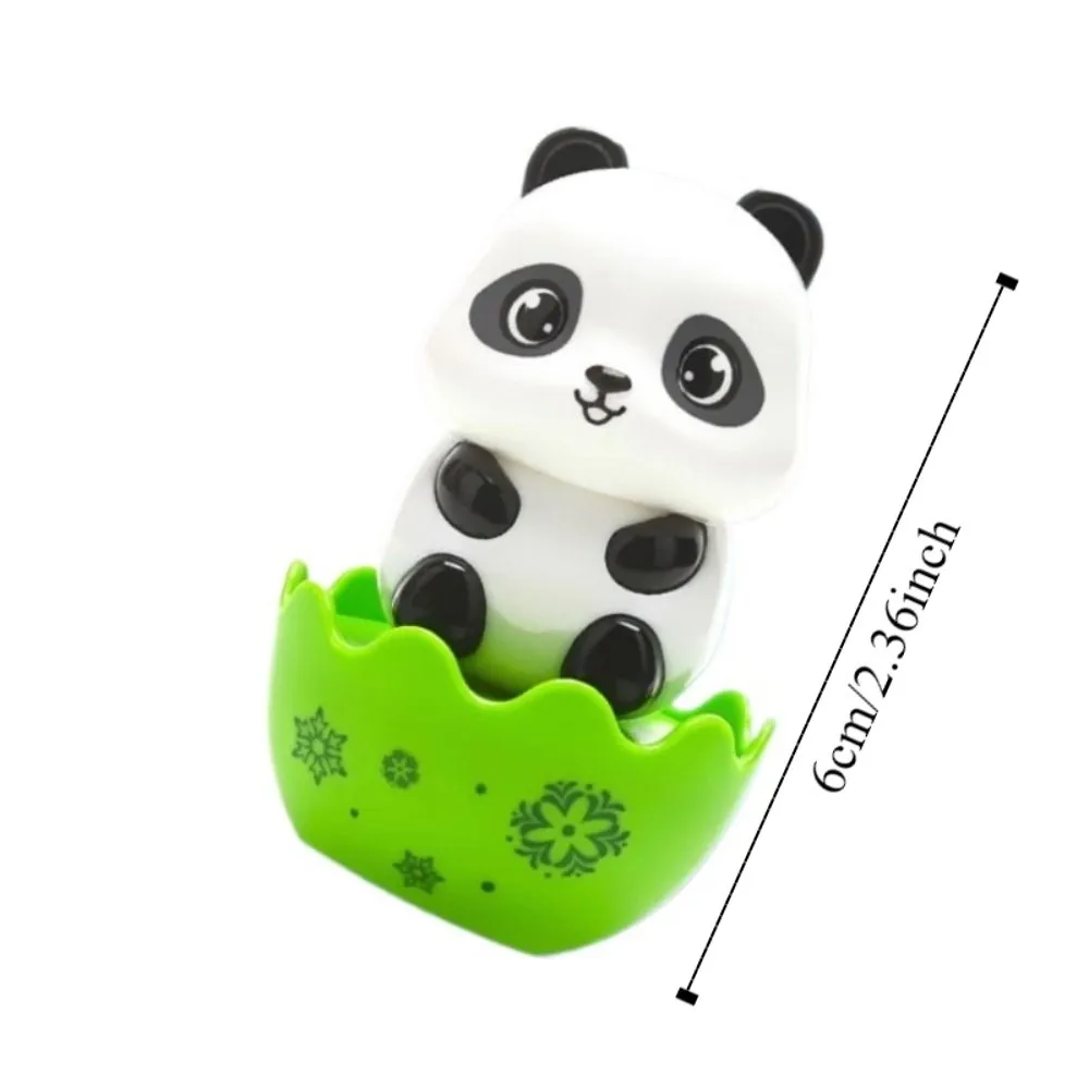 6 ชิ้น/เซ็ต ABS Little Penguin Tumbler ของเล่นโยกของเล่น Handmade Little Sheep Tumbler ของเล่นคอลเลกชันเดสก์ท็อปตกแต่ง