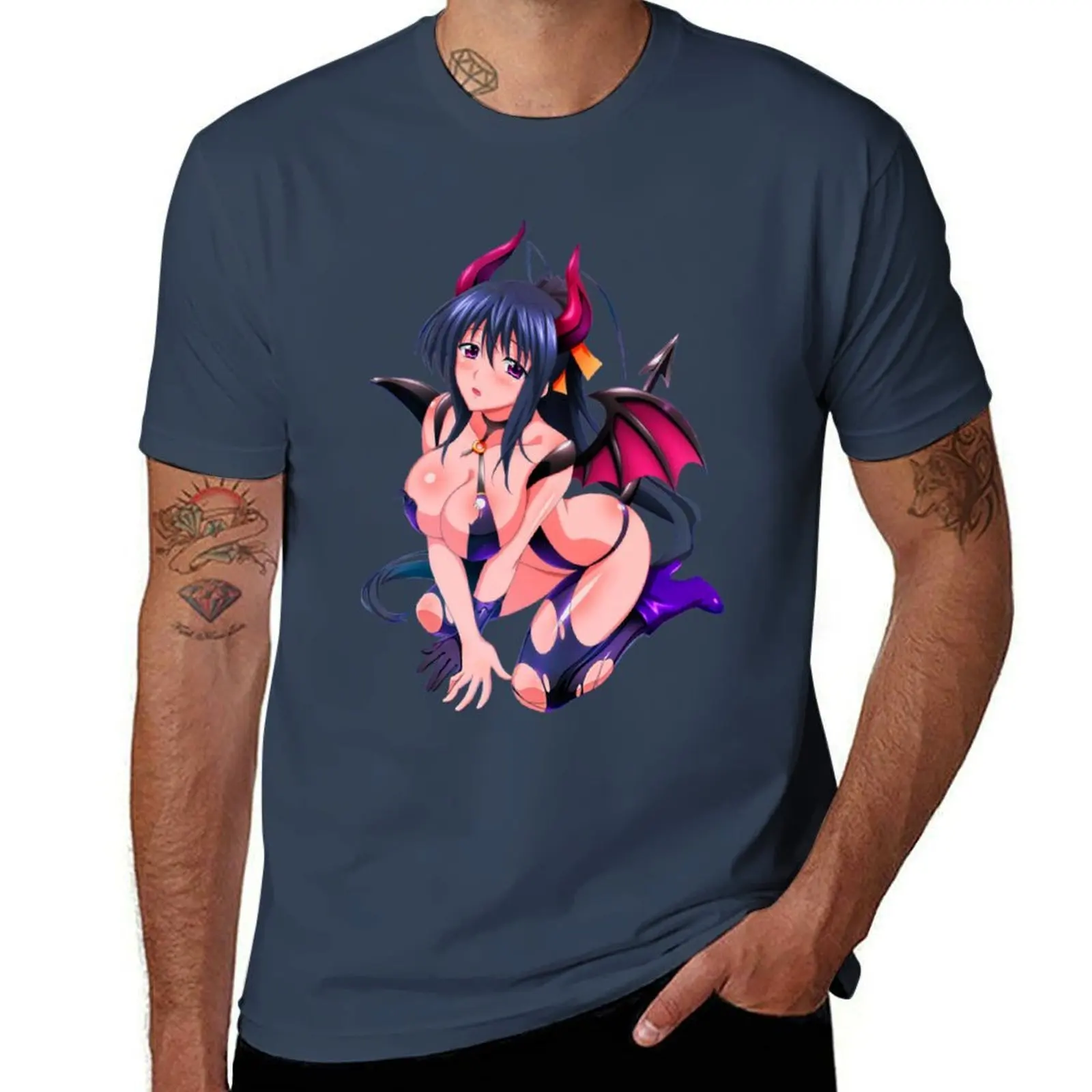

Himejima Akeno T-Shirt Casual Fashion Print Tee Top