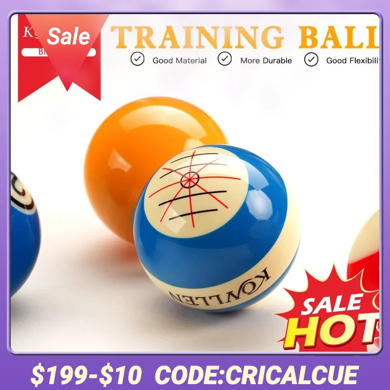 

KONLLEN бильярдные кии, шары для снукера, 57,2/52,5 мм, тренировочные тренировочные артефакты, сменный настольный мяч, аксессуары для практики