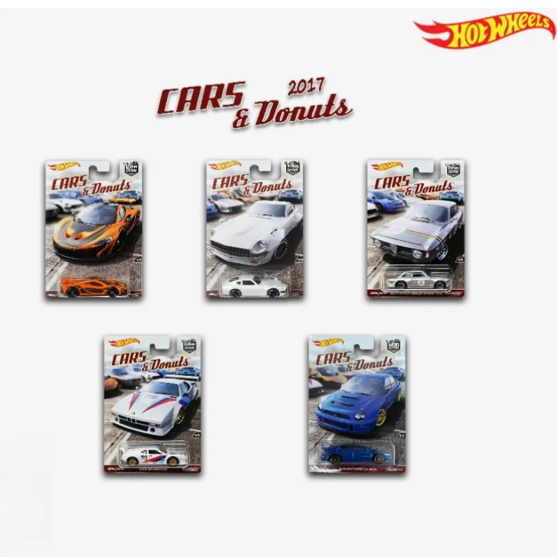 

New Hot Selling Genuine Stock 2017 Hot Wheels Donut Series Collectible Alloy Car Model Toy Decoration Children'S Birthday Gifts