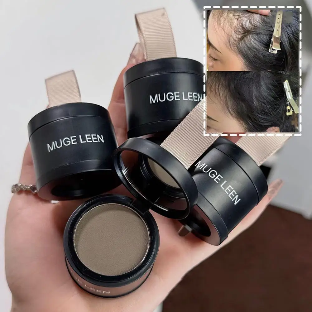 1 Buah bubuk garis rambut Shadow, perbaikan Concealer dahi pangkas botak menutupi rambut halus alat kecantikan rias