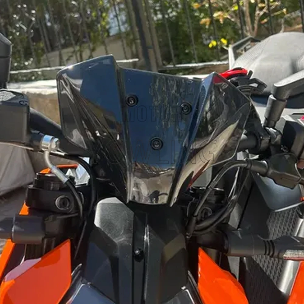 

2024 2025 For Duke 390 250 125 DUKE DUKE390 DUKE250 DUKE125 Windshield Windscreen Wind Deflector Shield Motorcycle Accessories