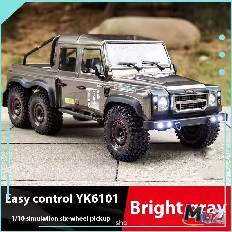 YIKONG YK6101 RC voiture 1/10 échelle 6WD camion d'escalade tout-terrain modèle de voiture télécommandée électrique – choix cadeau parfait