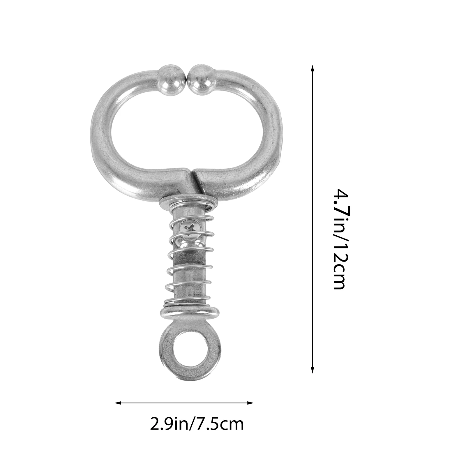 

Bull Nose Ring Cattle Traction Tool Stainless Steel Clip Metal Cow Livestock Hauling Durable Safe Thickened Pliers Easy