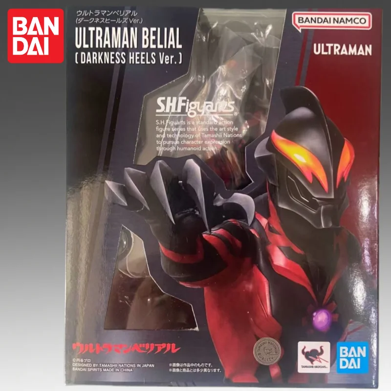 

In Stock Bandai Original S H F Ultraman Ultraman Belial Action Figure Model Doll Brand New Boxed Garage Anime Characters Model