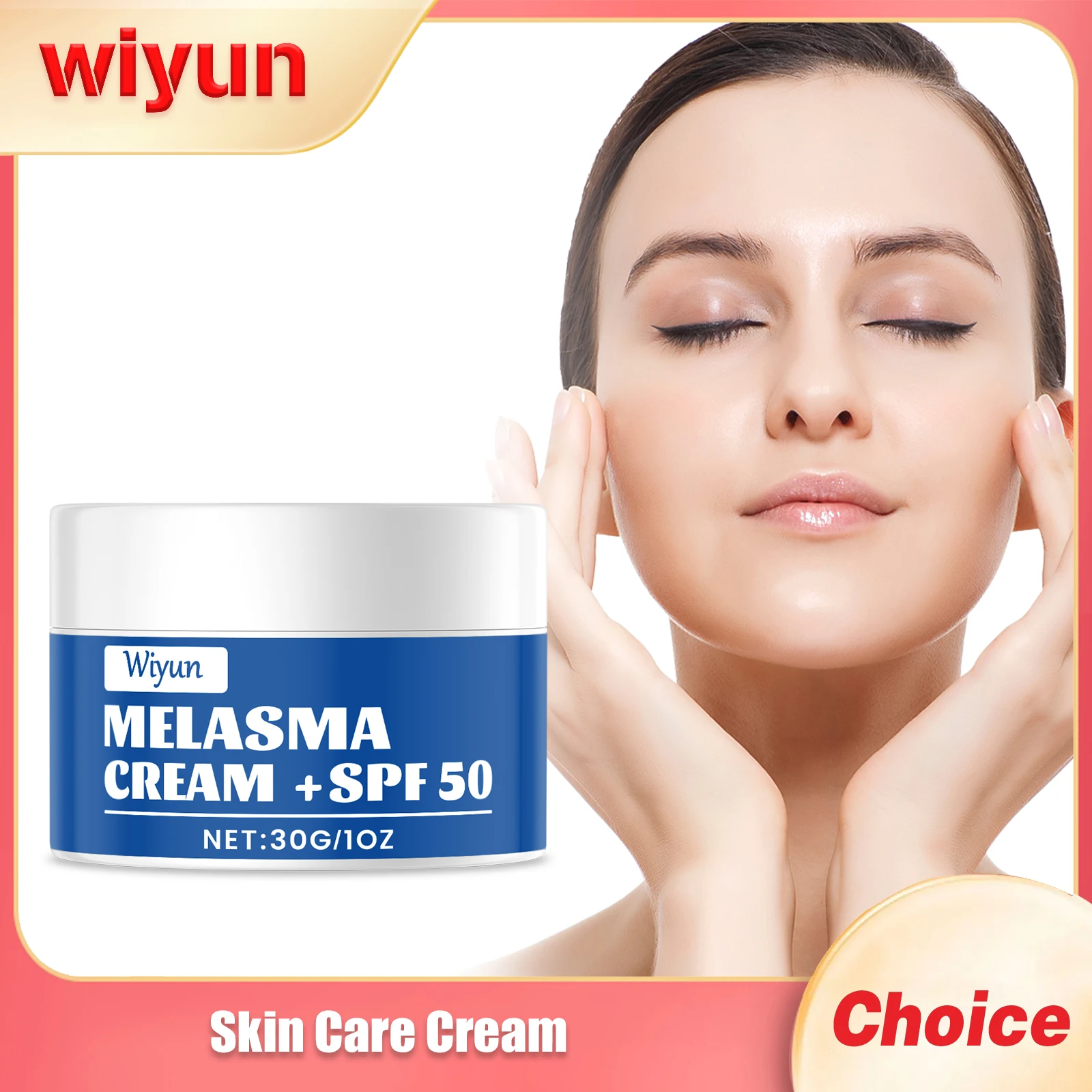 

WIYUN Face Care Cream Deep Hydration Brighten Epidermis Nourish Skin Improve Roughness Brightening Luster Face Moisturize Cream