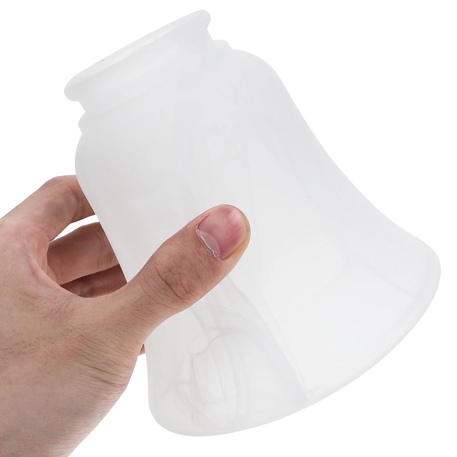 Glass Lamp Shade Replacement Simple Delicate Design Lightweight Easy Install for Pendant Light Fixture Decorative Hanging Lamp