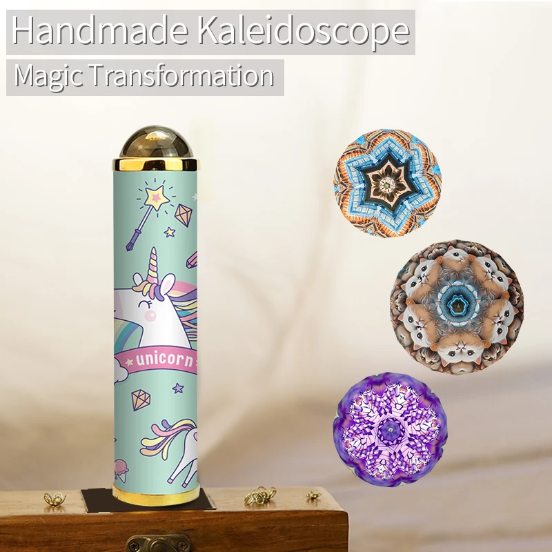 Morlens Handmade Kaleidoscope Realistic Series Children\'s Birthday Gifts Halloween Christmas Gifts Special Fun Toys