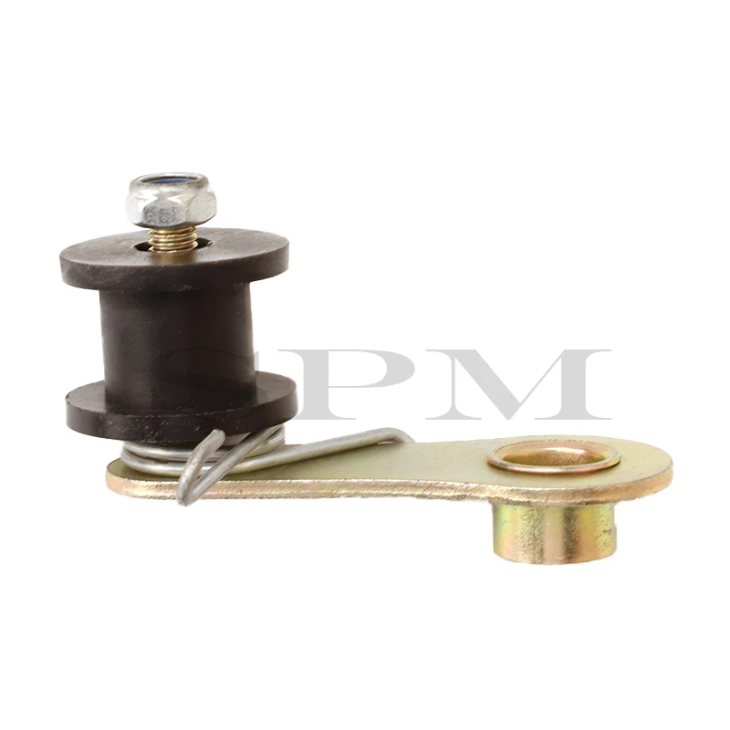 Motorcycle Chain Tensioner Adjuster with Spring Roller Guide for Scooter 50cc 70cc 90cc 110cc 125cc Pit Dirt Bike ATV Quad