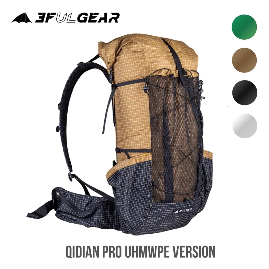 3F UL GEAR QiDian 3.0 Pro UL plecak Outdoor wspinaczka plecak Camping torby turystyczne Qi Dian UHMWPE ultralekki