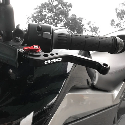 Imagen 2 del producto Palancas de embrague de freno de estilo largo para Trident660 Trident 660 2021 2022 motocicleta mango corto ajustable logotipo personalizado