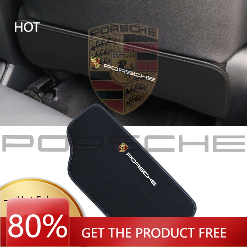 

Porsche Car Sticker High-quality Car Back Protector Cover Seat Back Mats Anti-Kick Cushion Pad for Porsche Cayenne Panamera Maca